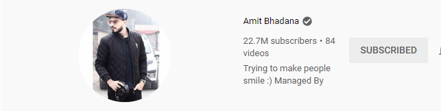 Amit Bhadana Indian YouTuber