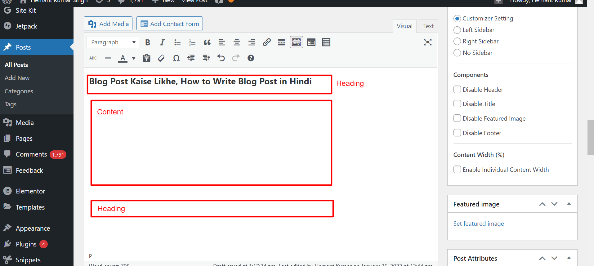 Create Blogging Website in Hindi