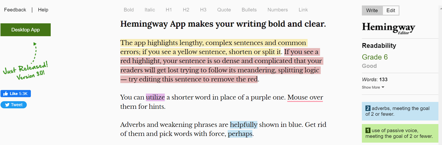Hemingway App Improve Blog Performance
