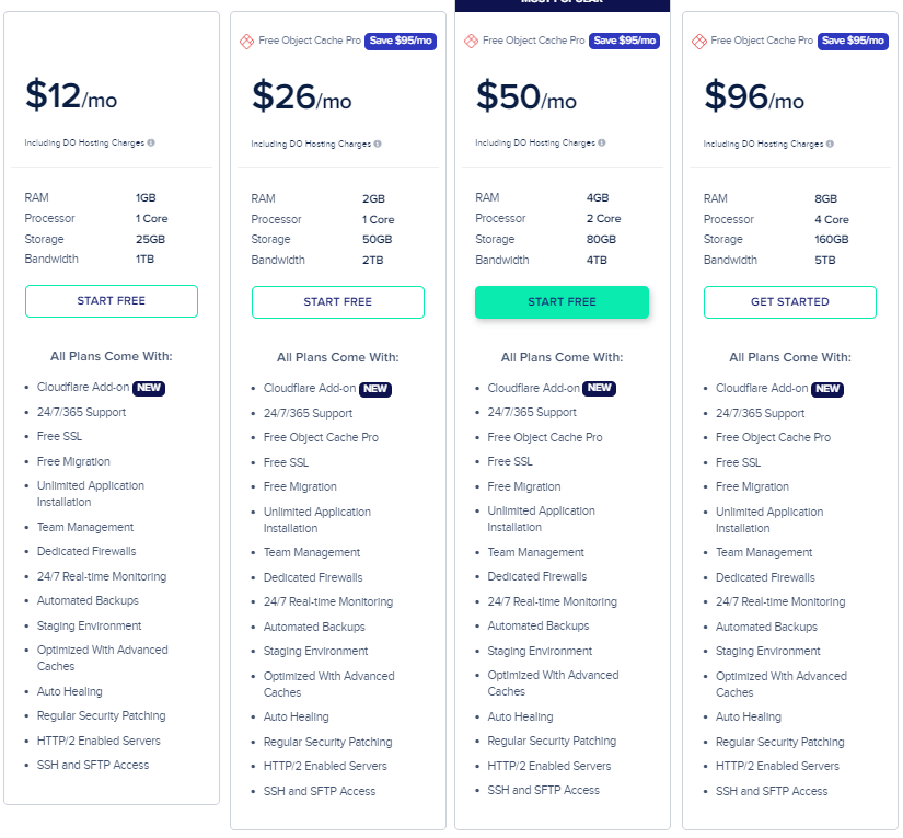 Cloudways hosting service plan in 2023